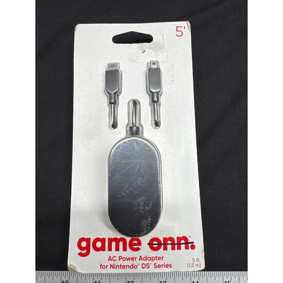 Game Onn AC Power Adapter For Nintendo DS Series 5 3DS XL 3DS 2DS DSi XL DSi DS - Picture 1 of 4